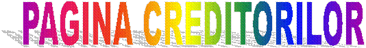 PAGINA CREDITORILOR