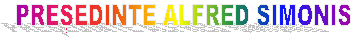 PREȘEDINTE ALFRED SIMONIS